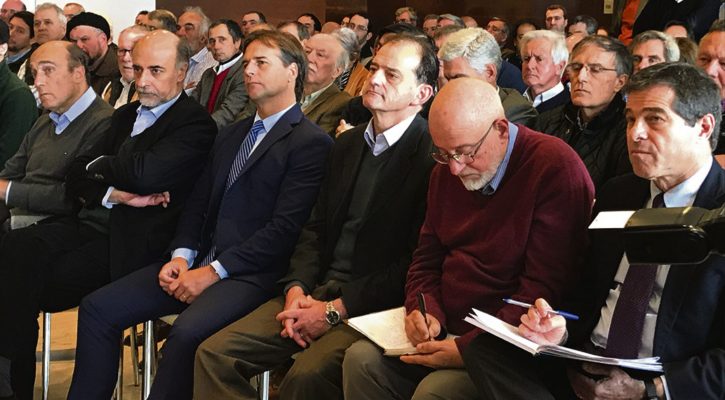 ¿Respaldo al agro?. Los candidatos coincidieron por primera vez después de las internas