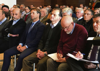 ¿Respaldo al agro?. Los candidatos coincidieron por primera vez después de las internas