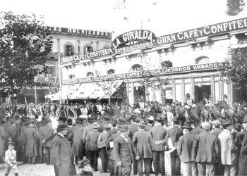 Cafés y confiterías sobre 18 de Julio