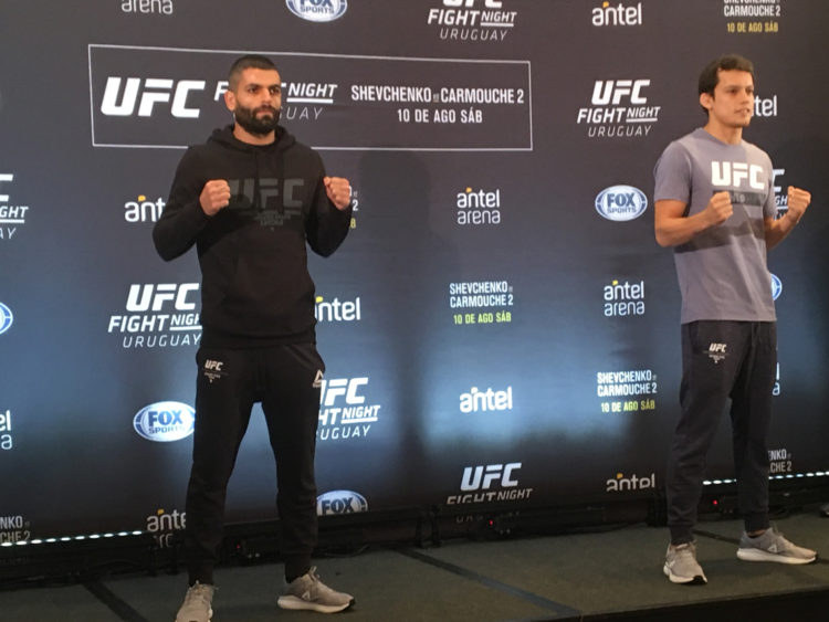 UFC: El público uruguayo vibró con la gran victoria de Garagorri y la batalla entre Luque y Perry