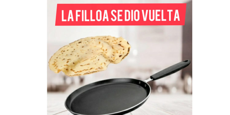 La filloa se dio vuelta… era dictadura