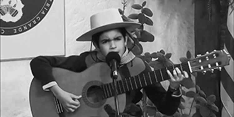 Jóven promesa cultor de la tradición