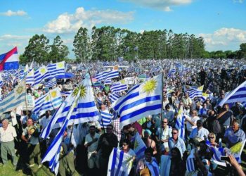 Un Solo Uruguay se moviliza en Montevideo para visibilizar sus diferencias con el gobierno