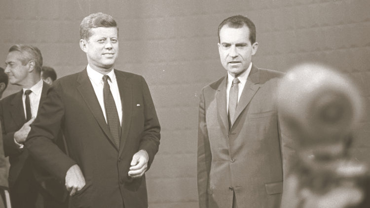 Kennedy vs Nixon:  el primer debate televisado