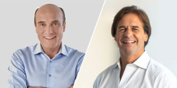 Martínez y Lacalle Pou al balotaje:  cómo se posicionan y dónde enfocarán sus campañas