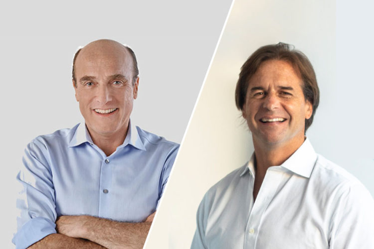 Martínez y Lacalle Pou al balotaje:  cómo se posicionan y dónde enfocarán sus campañas