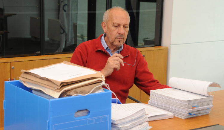 El secretario de la Presidencia Miguel Toma abandonó el perfil bajo en la recta final de la campaña electoral