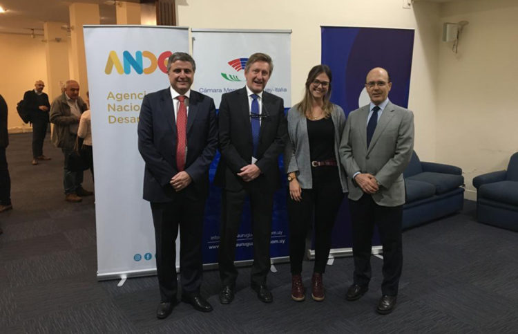 Italia apoya a las PYME uruguayas con créditos para adquisición de maquinaria