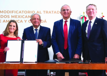 Estados Unidos, México y Canadá firman acuerdo definitivo para reemplazar el NAFTA