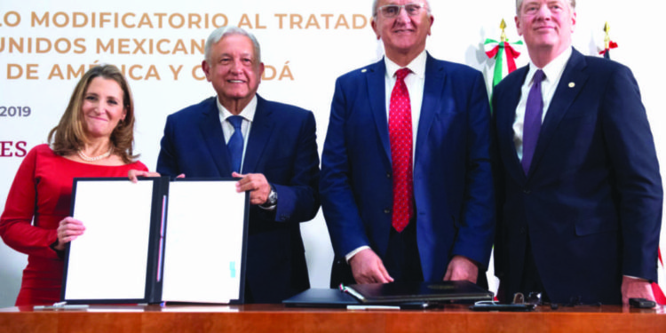 Estados Unidos, México y Canadá firman acuerdo definitivo para reemplazar el NAFTA