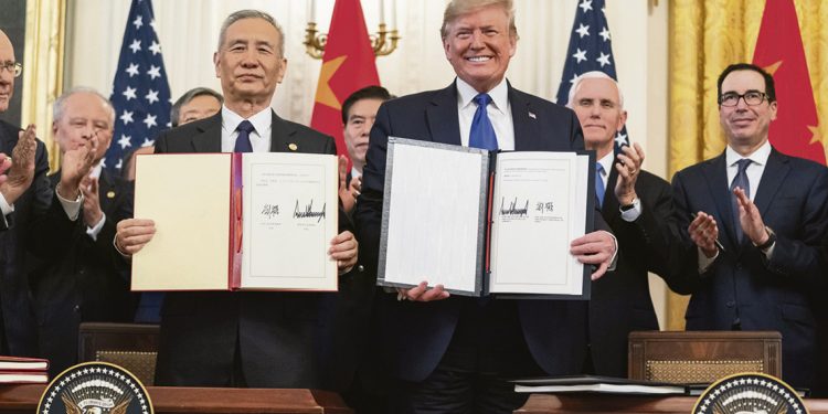 La guerra comercial tiene tregua:  EEUU y China logran un primer acuerdo