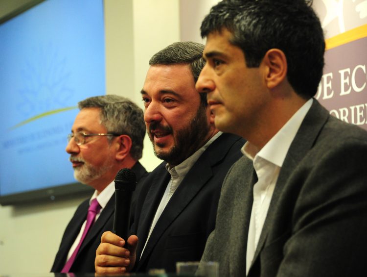 Bergara desde el tejado de vidrio