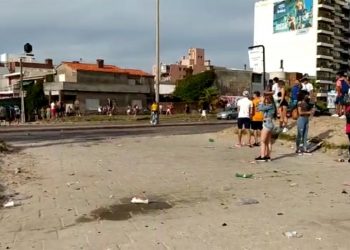 Vandalismo, rapiñas y disparos en la rambla montevideana preocupan a las autoridades