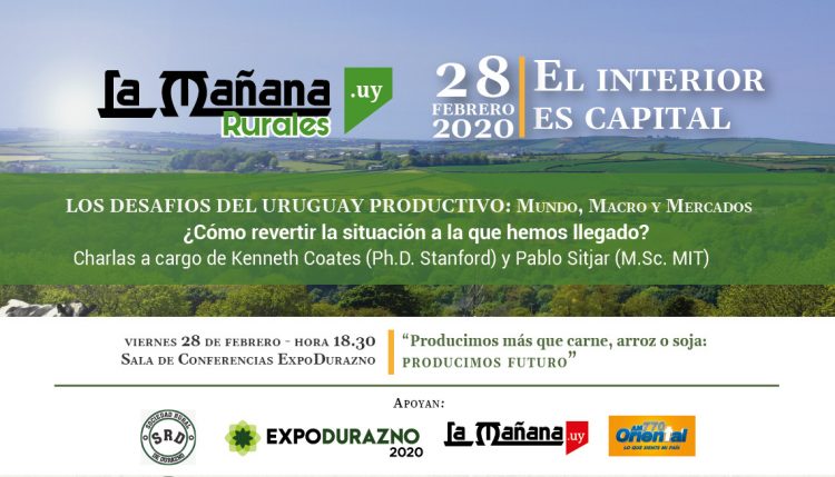 ExpoDurazno 2020: análisis sobre los desafíos del Uruguay productivo