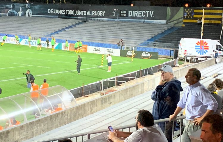 El rugby uruguayo vivió un día histórico y la Asociación Española estuvo presente con Española Móvil