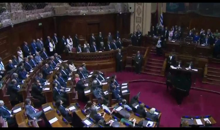 El presidente Luis Lacalle Pou prometió que será “un gobierno de austeridad” y que trabajará “sin descanso”