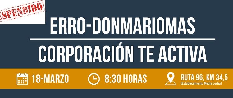 Erro y Corporación suspenden actividades por amenaza del coronavirus