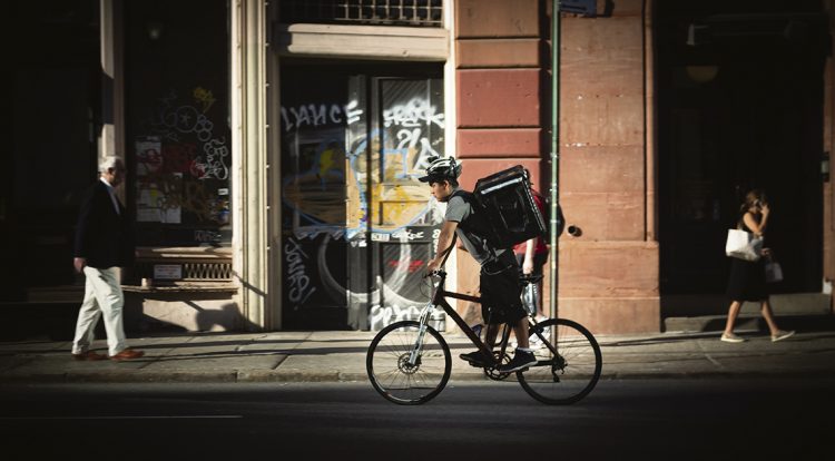 El 60% de los deliveries que trabajan formalmente está en seguro de paro