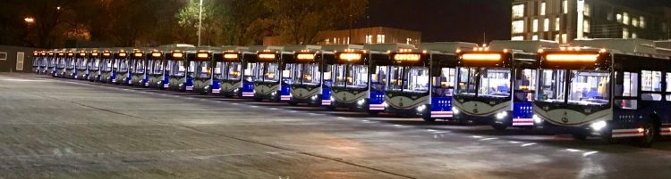Se incorporaron 30 unidades eléctricas al transporte capitalino