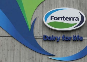 Fonterra bajó  levemente un 0,8 %