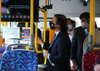 Se incorporaron 30 unidades eléctricas al transporte capitalino