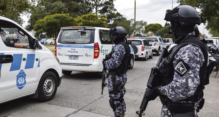 Tras el atentado narco a la Brigada Antidrogas, la Policía continúa con los operativos de alto impacto