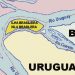 El Río Uruguay y los límites con Brasil en la triple frontera
