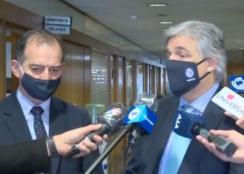 Francisco Bustillo se reunió con Iturralde y con Manini Ríos