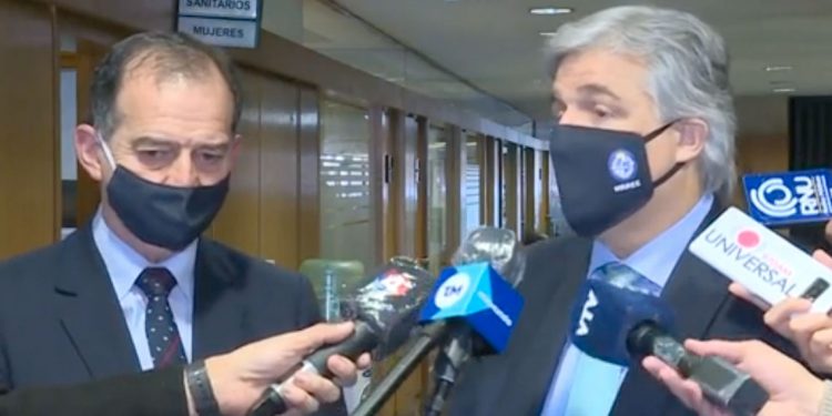 Francisco Bustillo se reunió con Iturralde y con Manini Ríos