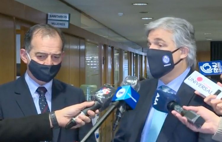 Francisco Bustillo se reunió con Iturralde y con Manini Ríos