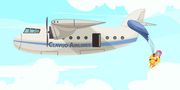 El avión de clavijo