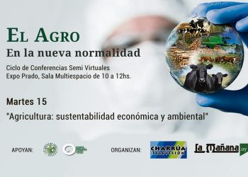 Charrúa TV y La Mañana invitan a la conferencia “Agricultura: sustentabilidad económica y ambiental” en el Prado
