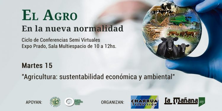 Charrúa TV y La Mañana invitan a la conferencia “Agricultura: sustentabilidad económica y ambiental” en el Prado