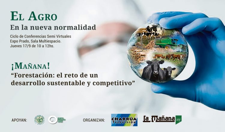Charrúa TV y La Mañana invitan al ciclo de conferencias “El Agro en la nueva normalidad” en el Prado