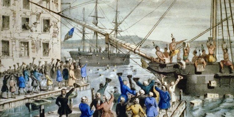 La revolución dejó a los Estados Unidos dependiente comercialmente de Inglaterra