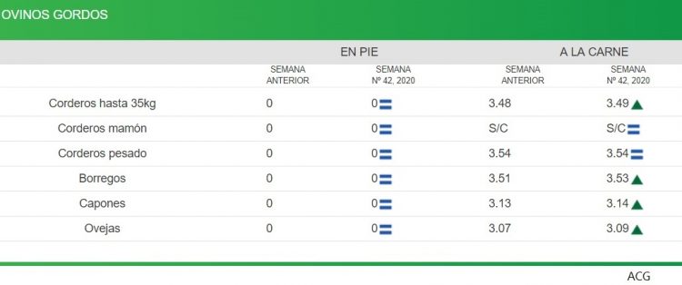 ACG: ajuste de valores e importante aumento de faena