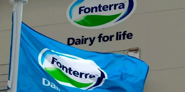 Fonterra subió 2,2 %