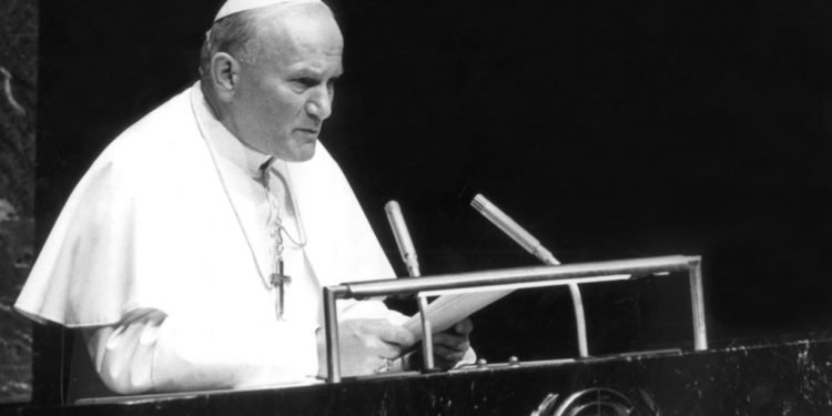 Juan Pablo II en la ONU: en busca de la paz del mundo