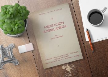 Meditación americanista. Emilio Frugoni