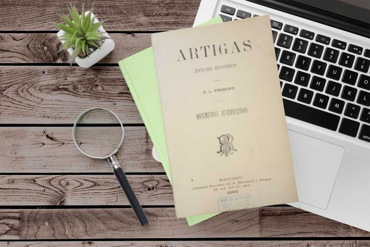 Artigas. Estudio histórico. Documentos justificativos. C. L. Fregeiro. Montevideo