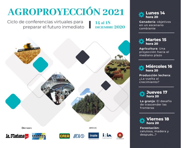Llega AGROPROYECCIÓN 2021: un evento virtual sobre la agropecuaria uruguaya