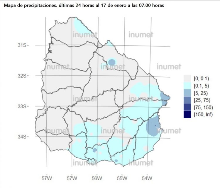 La semana cierra con lluvias en todo el país