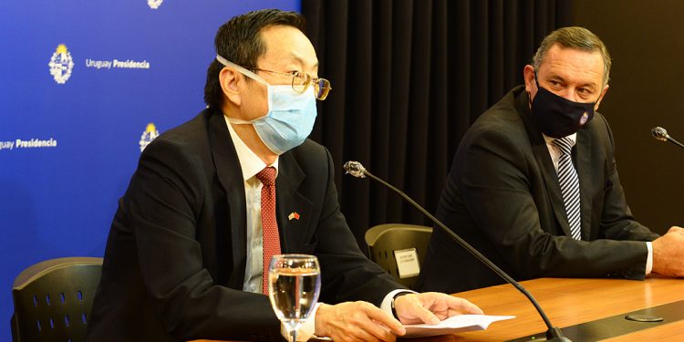 Embajador chino en Uruguay resaltó el potencial de crecimiento en el vínculo entre ambos países