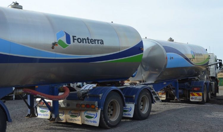 Fonterra volvió a subir y acumula 6 alzas consecutivas