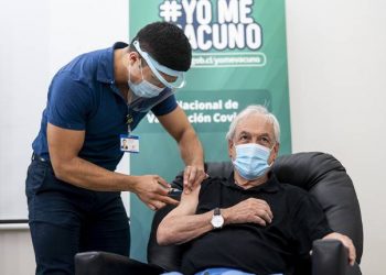 Chile está entre los países líderes en el mundo por el número de vacunados contra el COVID