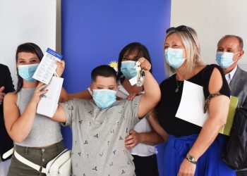 Casa propia: entregan nuevas viviendas en el barrio Bella Italia de Montevideo