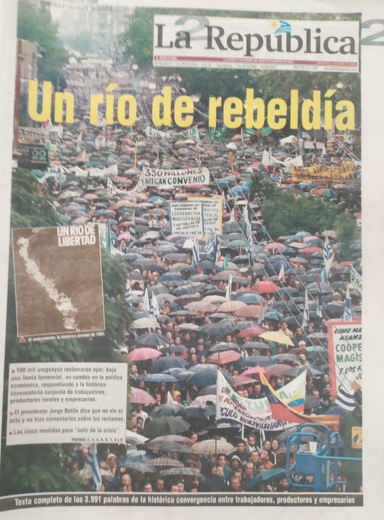 Concertación para el crecimiento: segunda cita en el Obelisco a 19 años de la primera