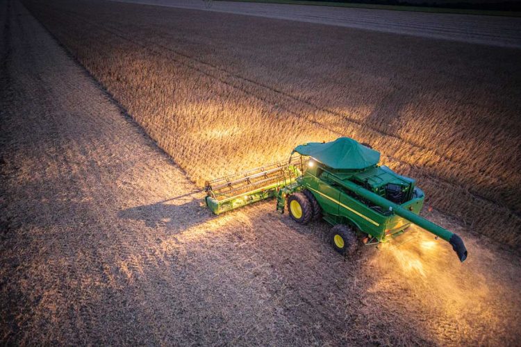 El rendimiento de la soja oscila entre 1.600 y 1.800 kilos