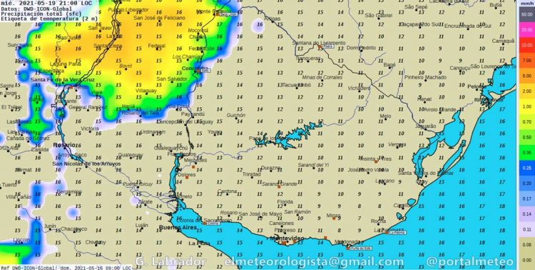 El otoño continúa frío y húmedo; vuelven las precipitaciones y vientos fuertes