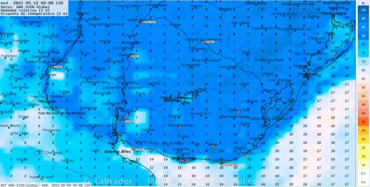 Prepárese para frío intenso. Esta semana el otoño nos da una muestra de invierno